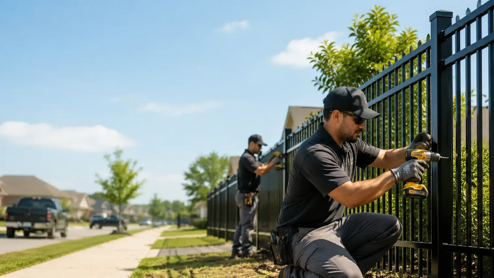 Metal Fence Installation in Murray, IA
